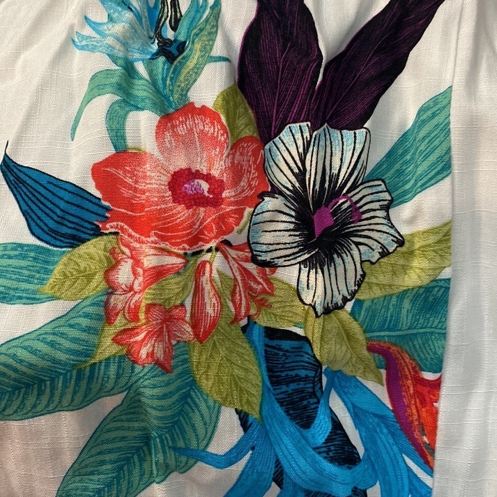 City chic MAXI V ELBA tropical floral sleeveless sheath dress - Picture 5 of 7